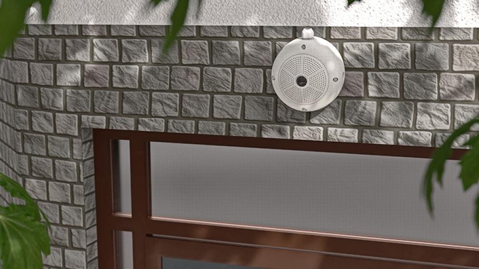 Q26 hemispheric, camera video de exterior